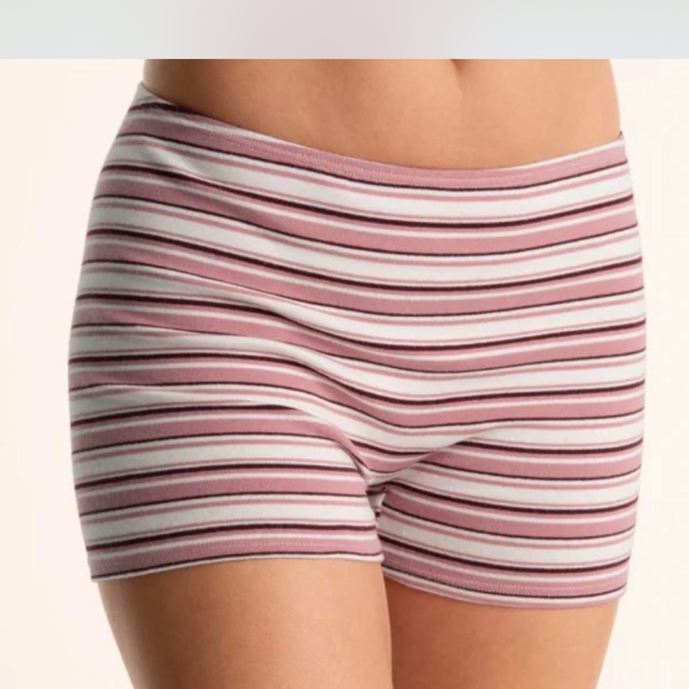Set active X PARKE Neapolitan pink stripe shorts